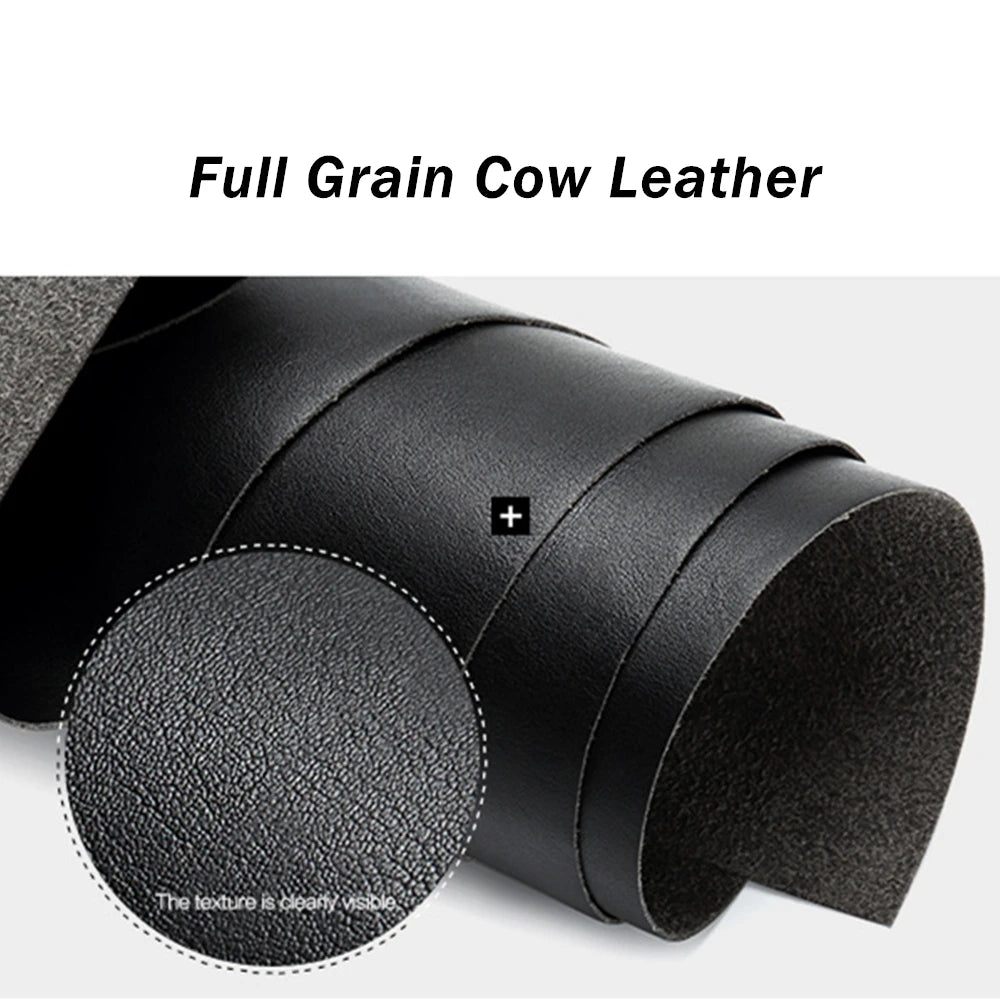 Genuine Leather Thin Card Holder Men Wallet