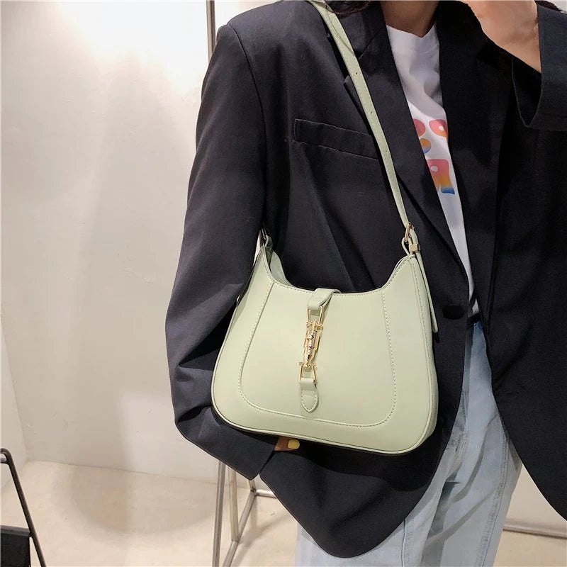 Top Quality Luxury Brand Designer Leather Underarm