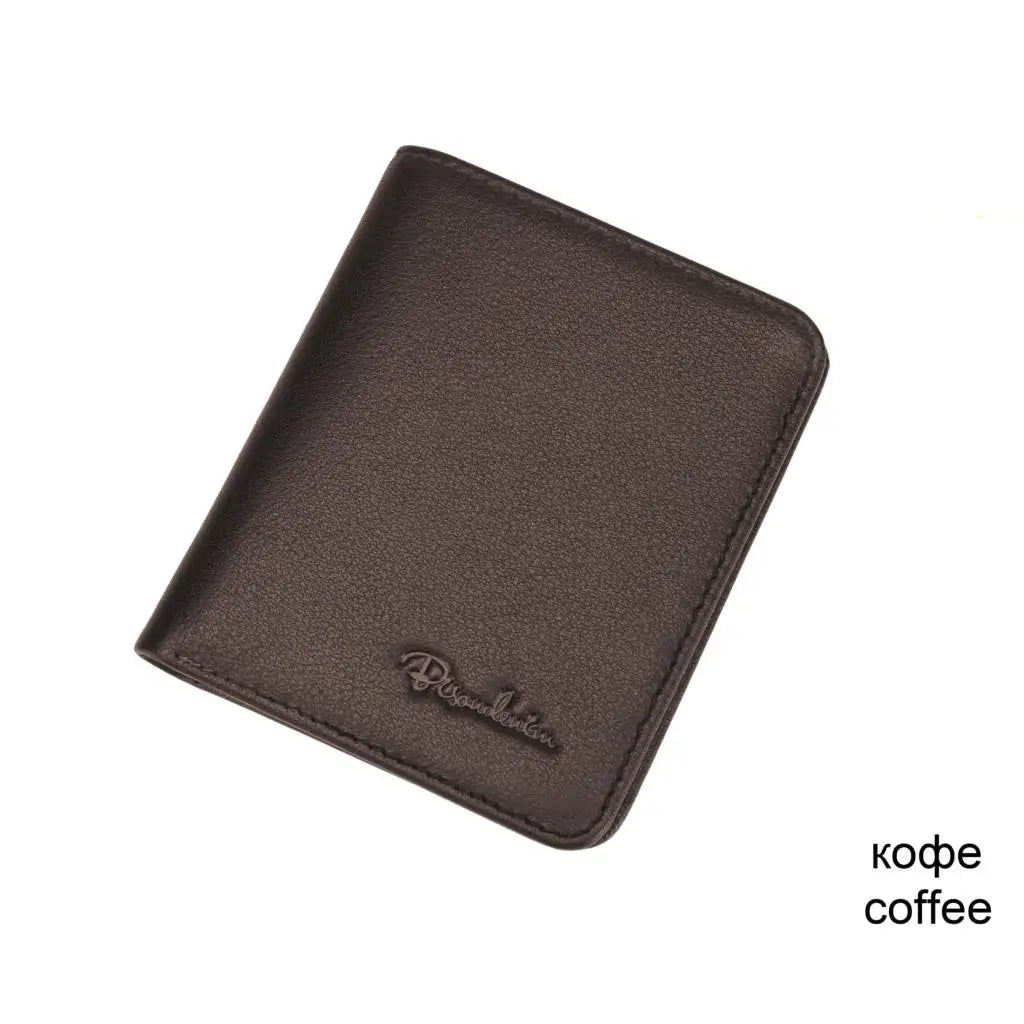 Genuine Leather Thin Card Holder Men Wallet