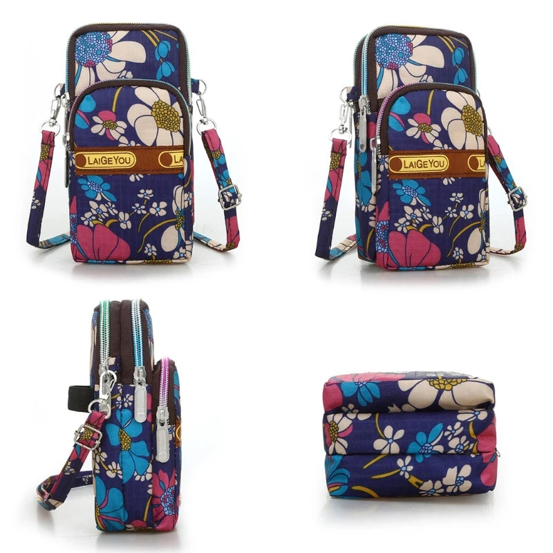 Fashion Mini Multifunction Mobile Phone Case Belt Handbag