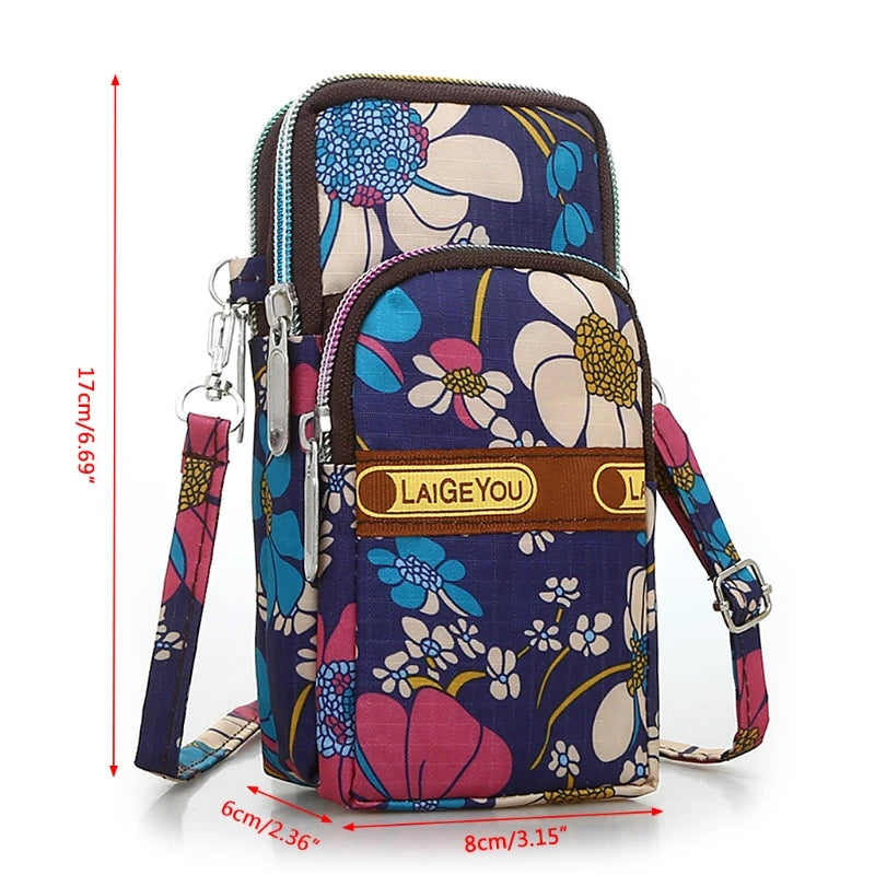 Fashion Mini Multifunction Mobile Phone Case Belt Handbag