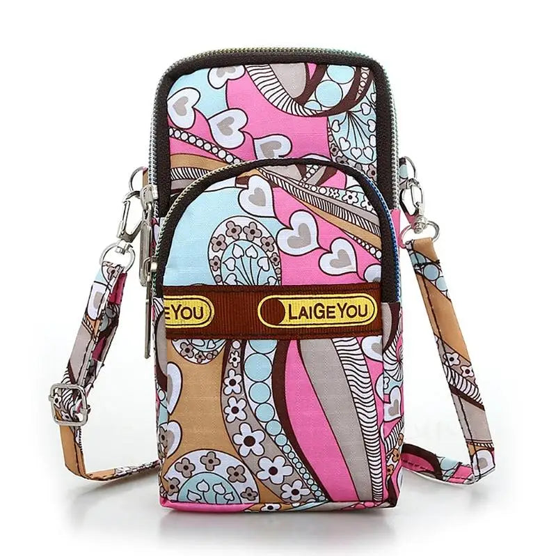 Fashion Mini Multifunction Mobile Phone Case Belt Handbag