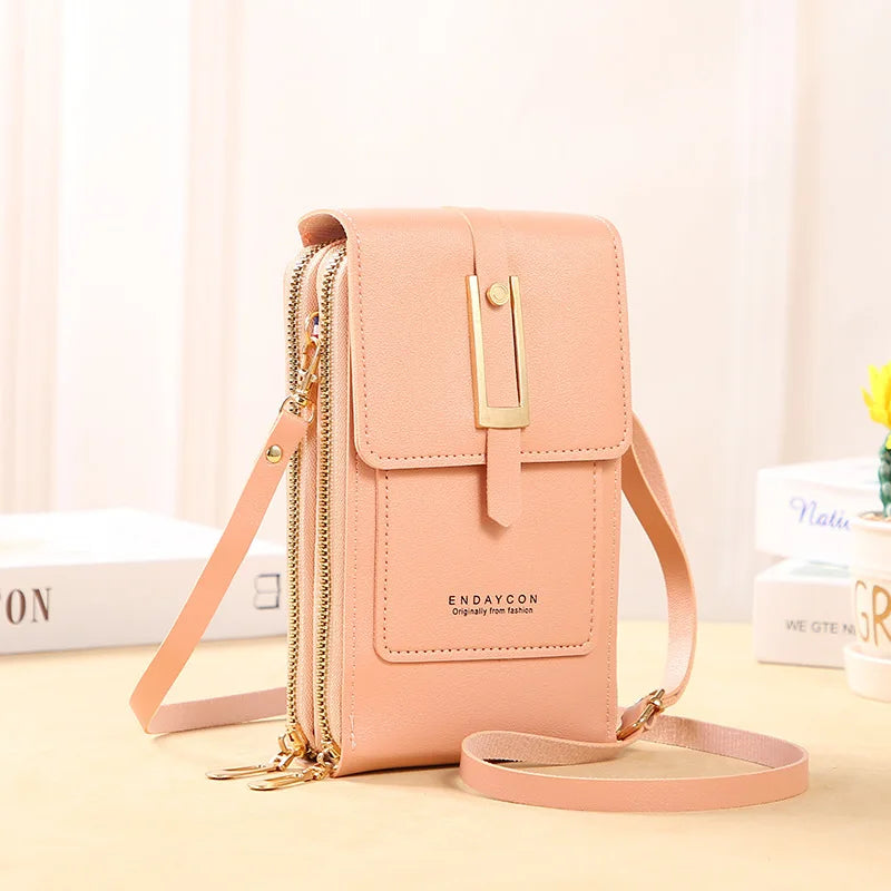 Touch Screen Mobile Square Women Bags Crossbody