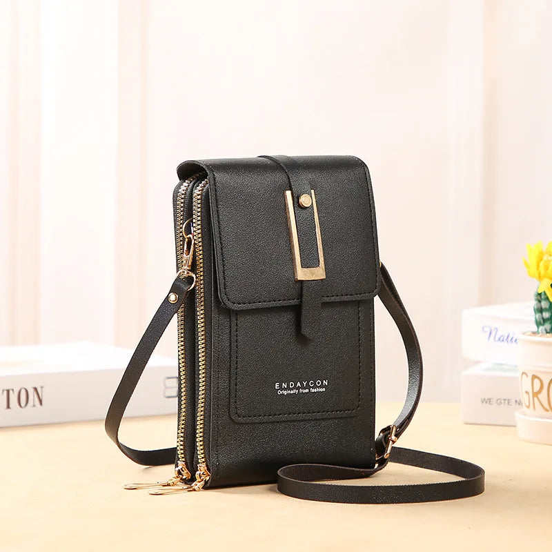 Touch Screen Mobile Square Women Bags Crossbody
