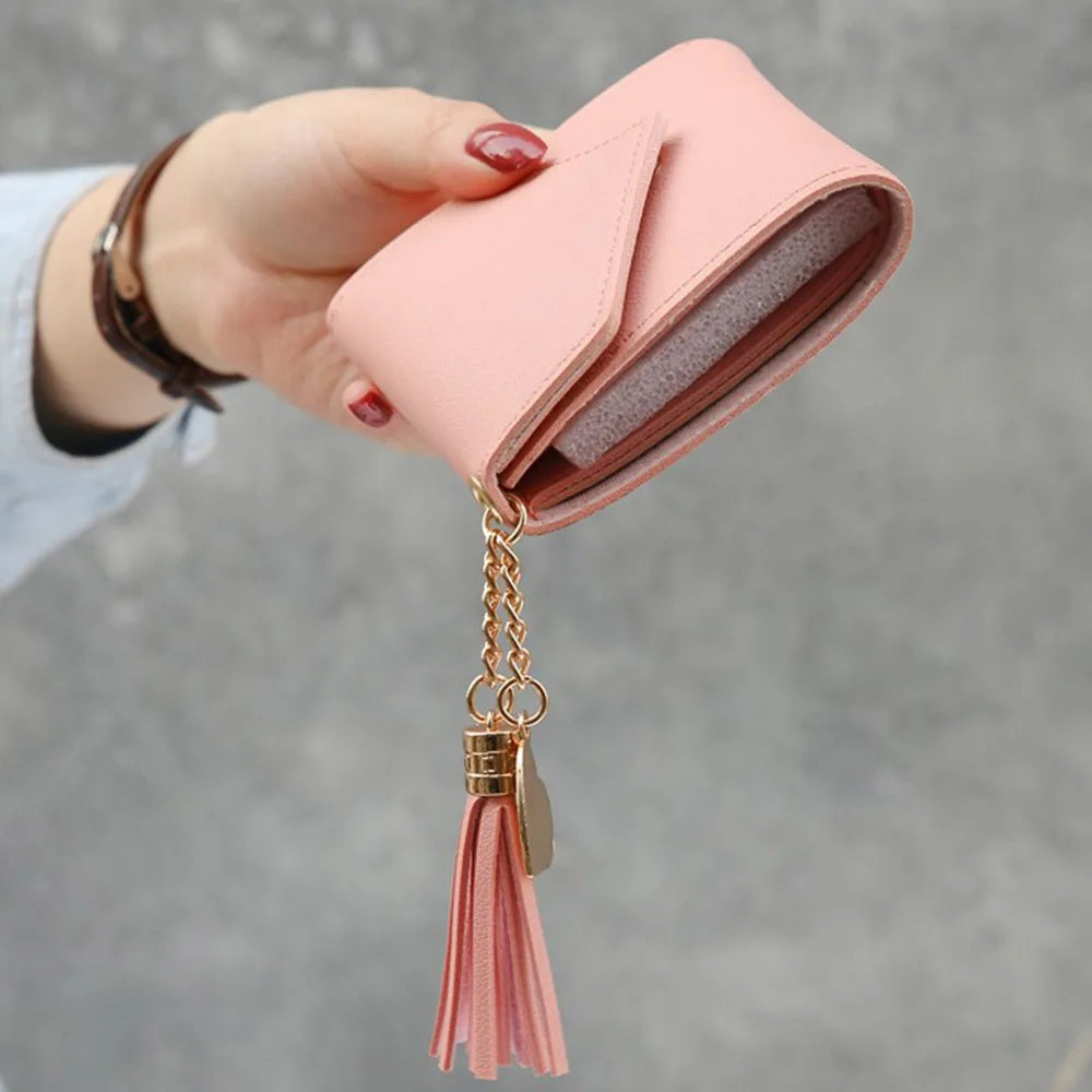 Name Customized Mini Cute Tassel Pendant Wallets