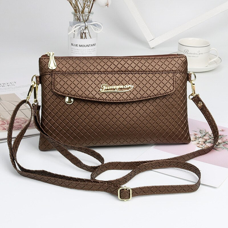 PU Diamond Lattice Adjustable Shoulder Strap