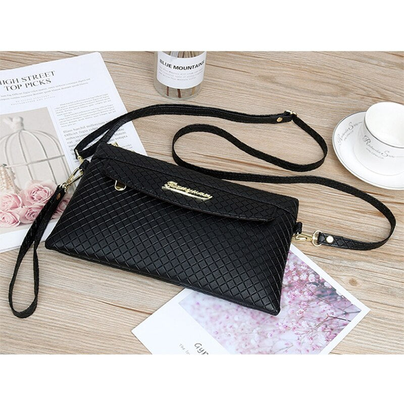 PU Diamond Lattice Adjustable Shoulder Strap