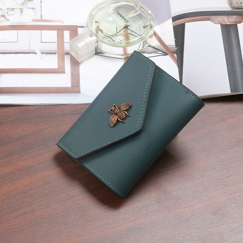 Bee Tri-Fold Card Simple Wallet