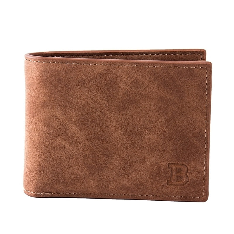 PU Leather Men Coin Small Wallet