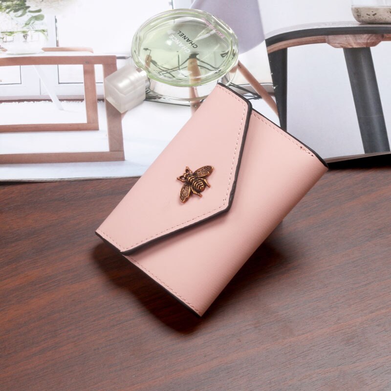 Bee Tri-Fold Card Simple Wallet