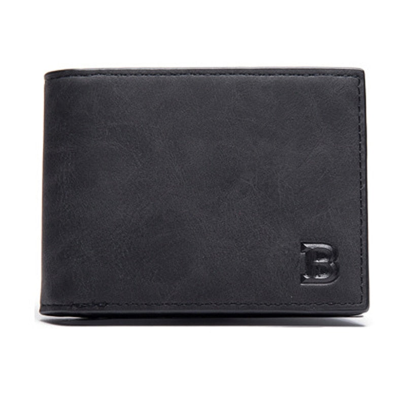 PU Leather Men Coin Small Wallet