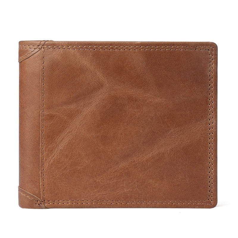 Genuine Leather Coin Pocket Vintage Wallet