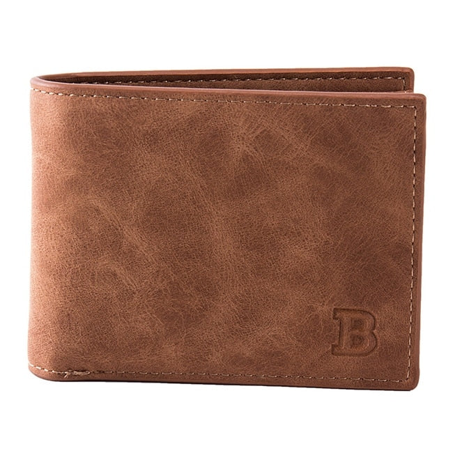 PU Leather Men Coin Small Wallet