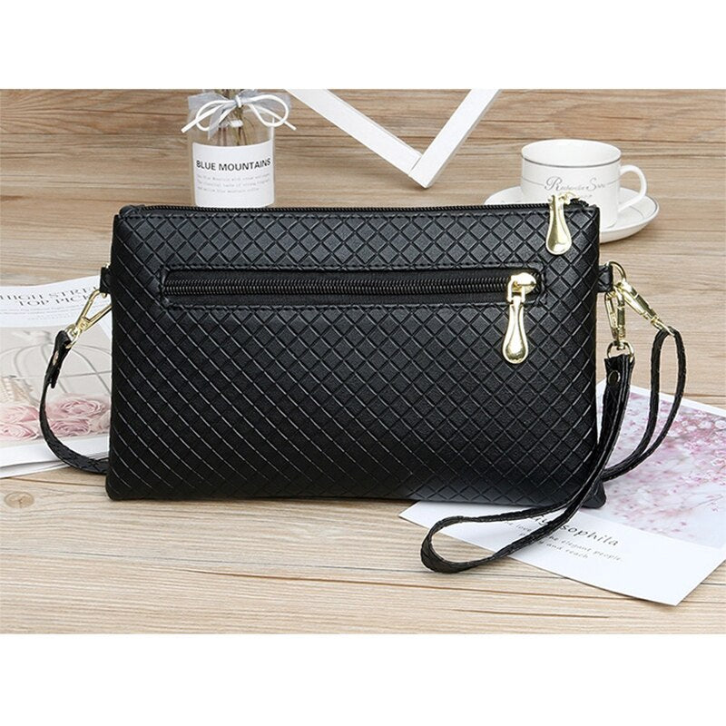 PU Diamond Lattice Adjustable Shoulder Strap