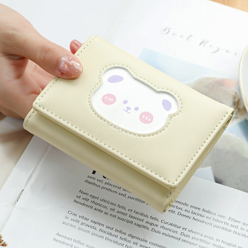 Kawaii Animals Small Card Holder Wallets