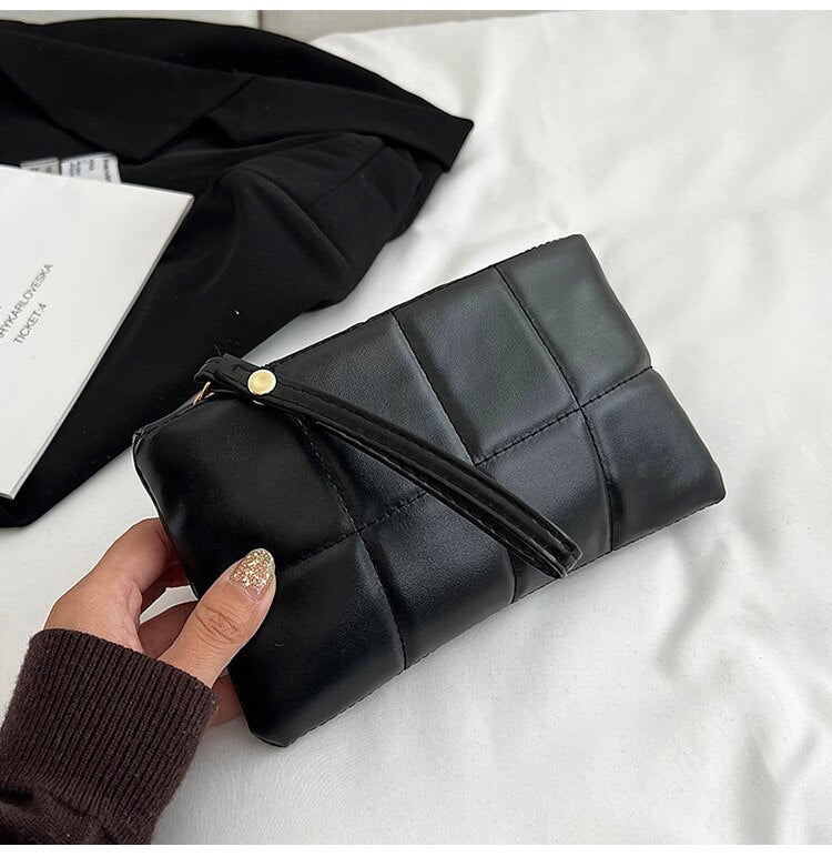 PU Leather Coin Card Holders Clutch Wallet