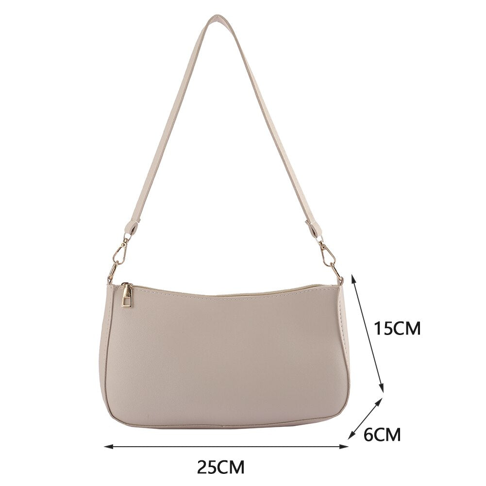 Fashion PU Leather Vintage Shoulder Bag