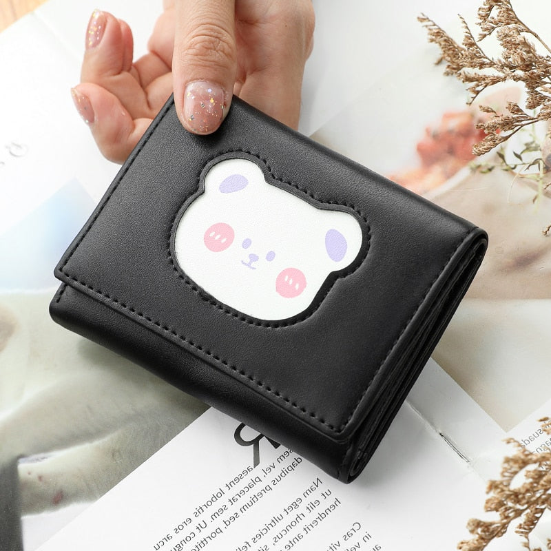 Kawaii Animals Small Card Holder Wallets