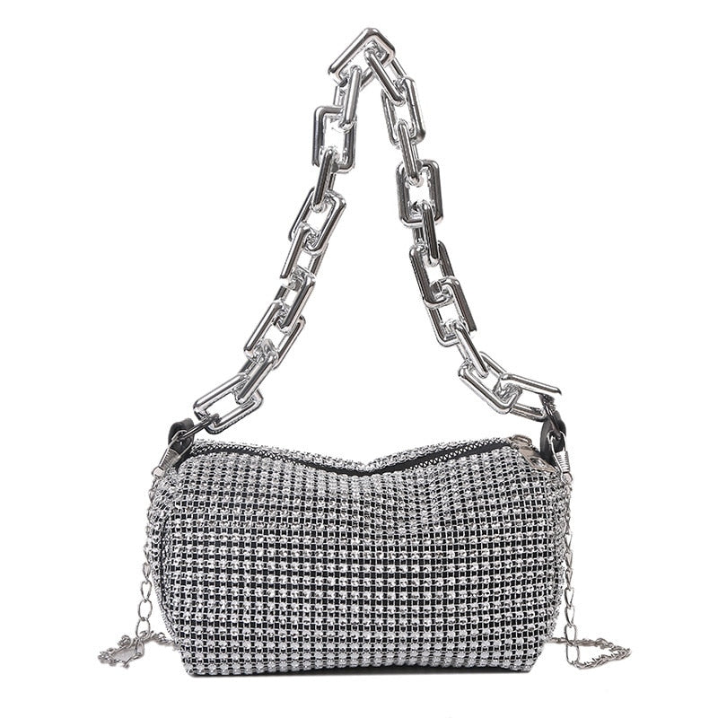 Bling Diamond Design Small Crossbody Bags