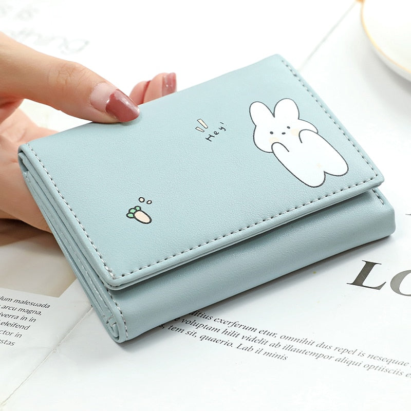 Kawaii Animals Small Card Holder Wallets