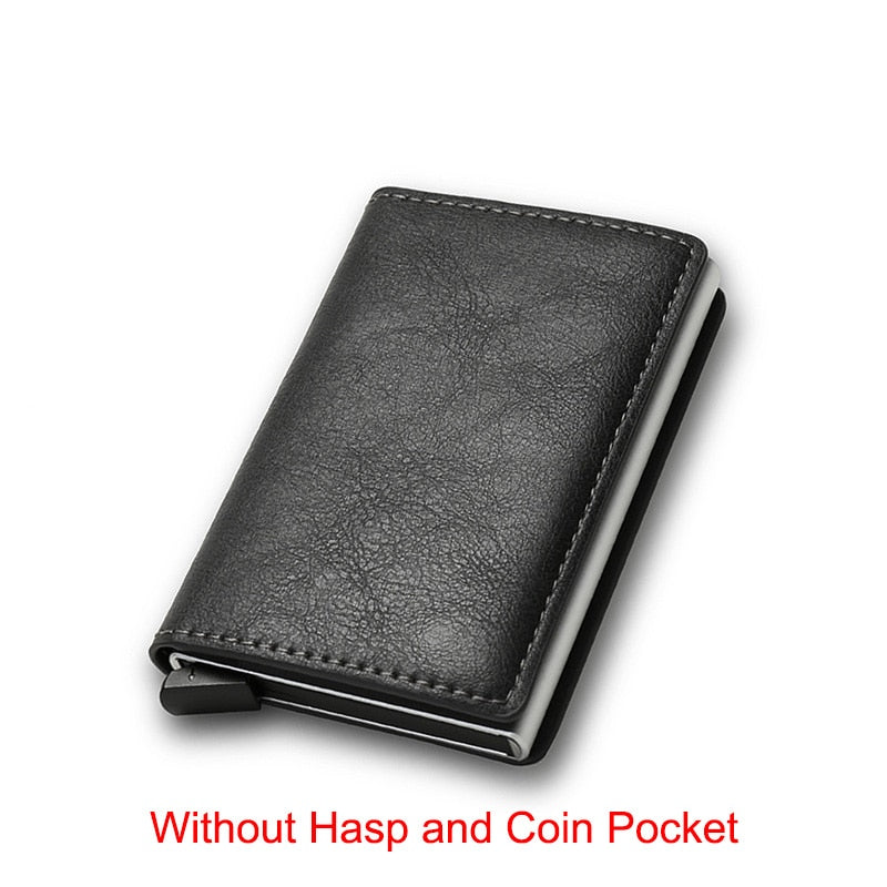 Business Carbon Fiber Rfid Card Holder Wallets