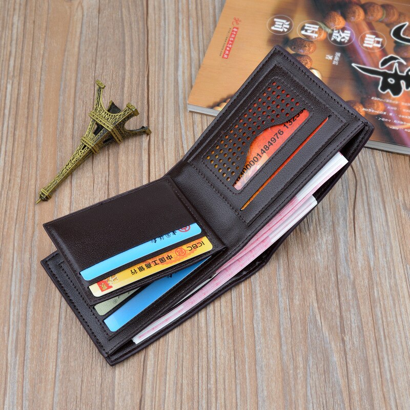 Short Thin Retro Horizontal Trendy Casual Wallet