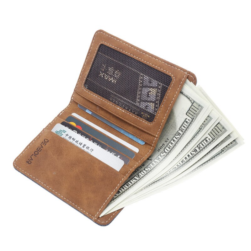 Cowboy Canvas Business Vintage Korean Version Wallet