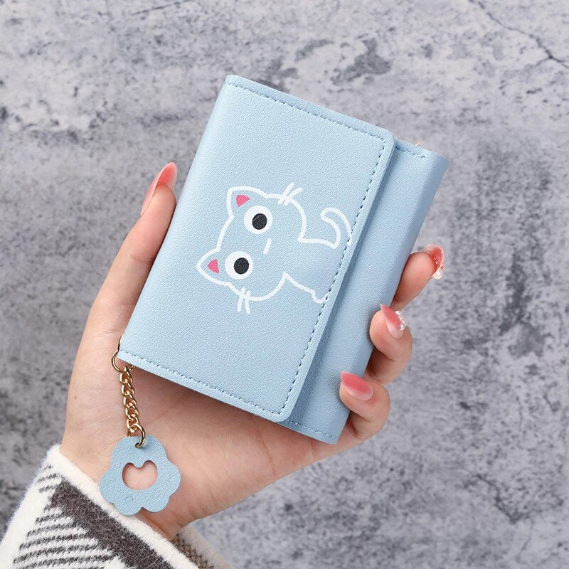 Kawaii Animals Small Card Holder Wallets