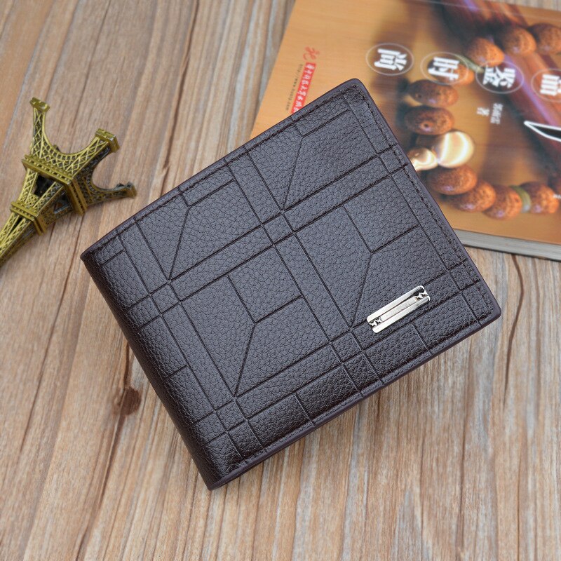 Short Thin Retro Horizontal Trendy Casual Wallet