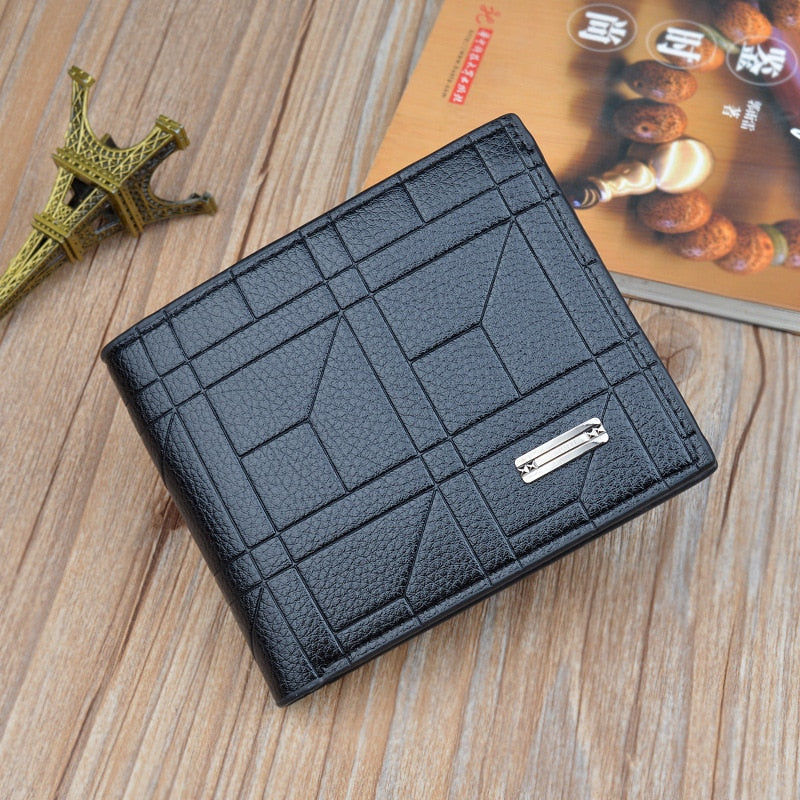 Short Thin Retro Horizontal Trendy Casual Wallet