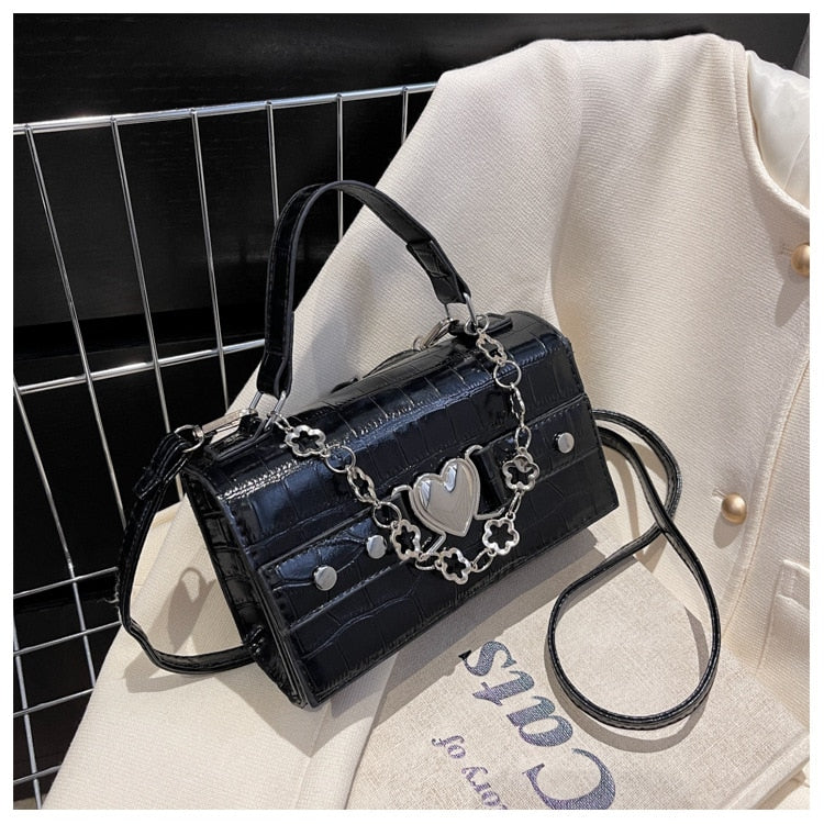 Harajuku Gothic Metal Moto Biker Style Handbags