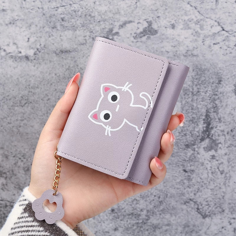 Kawaii Animals Small Card Holder Wallets