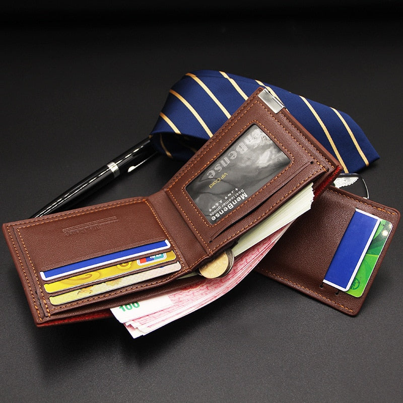 Multi-function Fashion Casual Draw Card Wallet