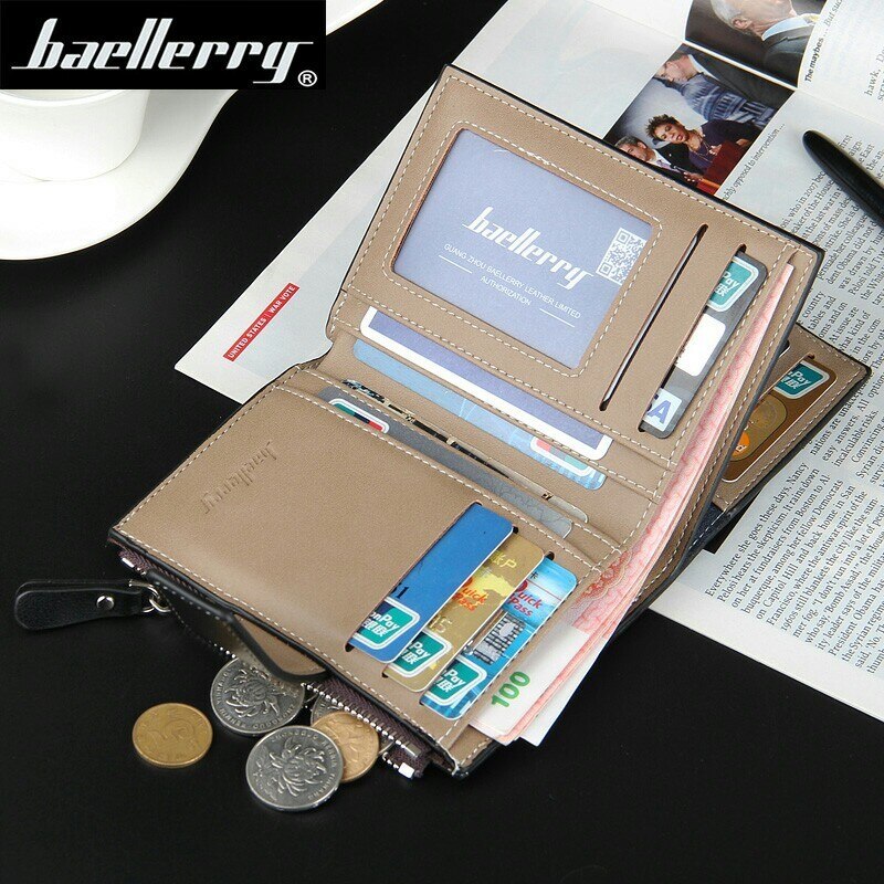 Baellerry Brand Leather Money Quality Wallet