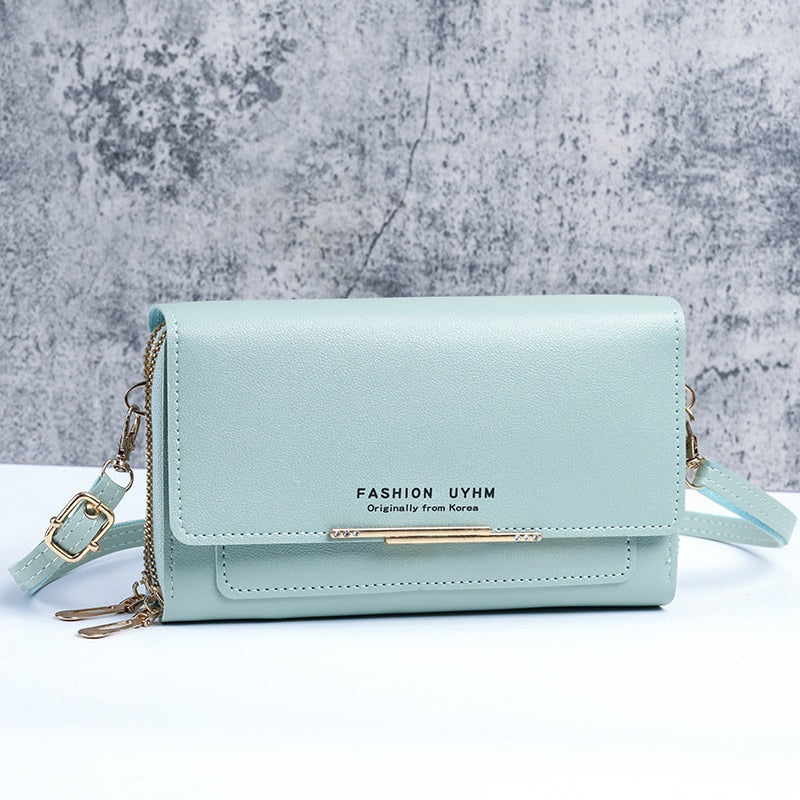 Double Wallet Fashion Crossbody Bag