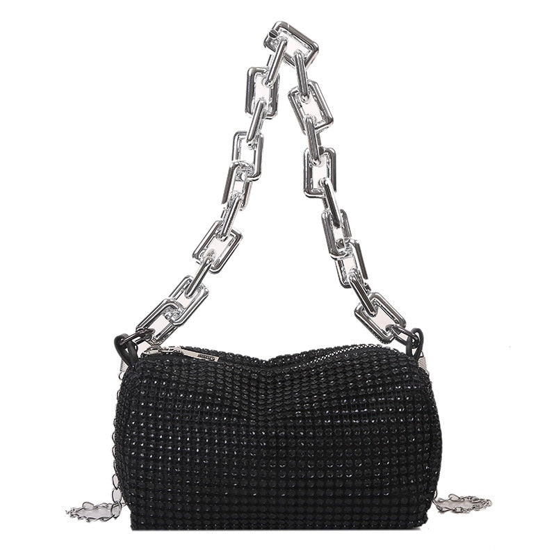 Bling Diamond Design Small Crossbody Bags