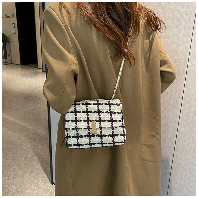 Autumn Winter Vintage Flap Shoulder Bag