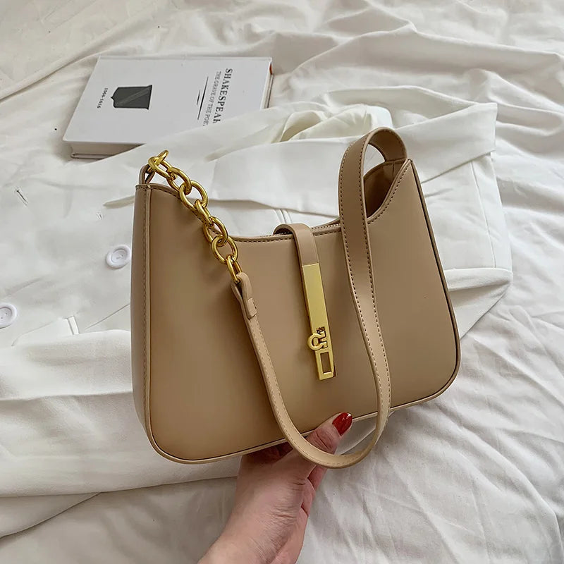 Top Quality Luxury Brand Designer Leather Underarm