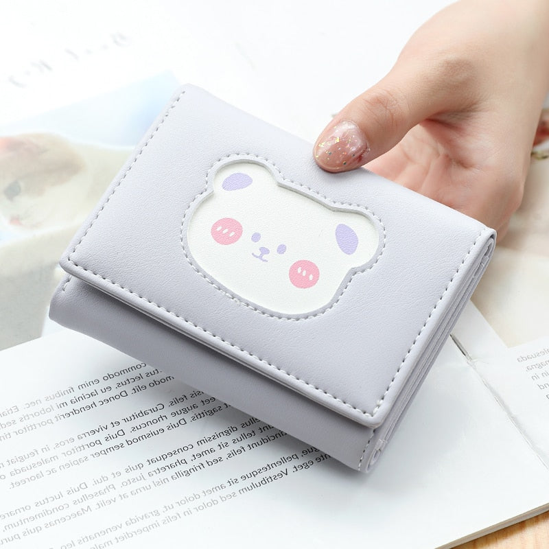 Kawaii Animals Small Card Holder Wallets