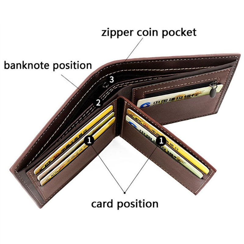 Name Engraved Luxury Stripe Slim Card Holder