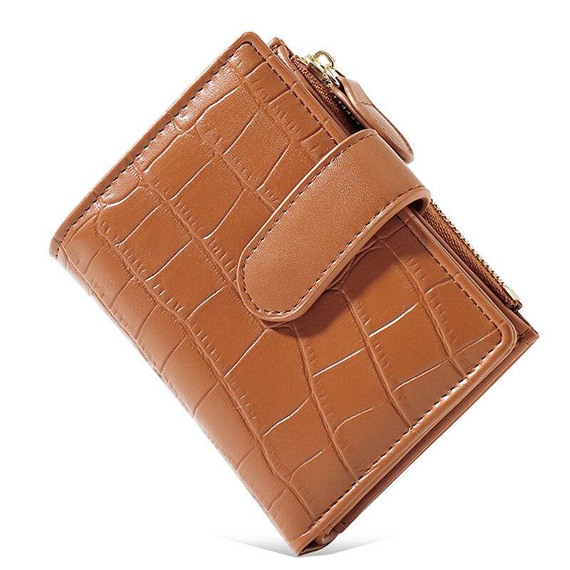 Stone Pattern PU Leather Card Holder Wallet