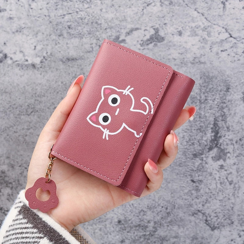 Kawaii Animals Small Card Holder Wallets