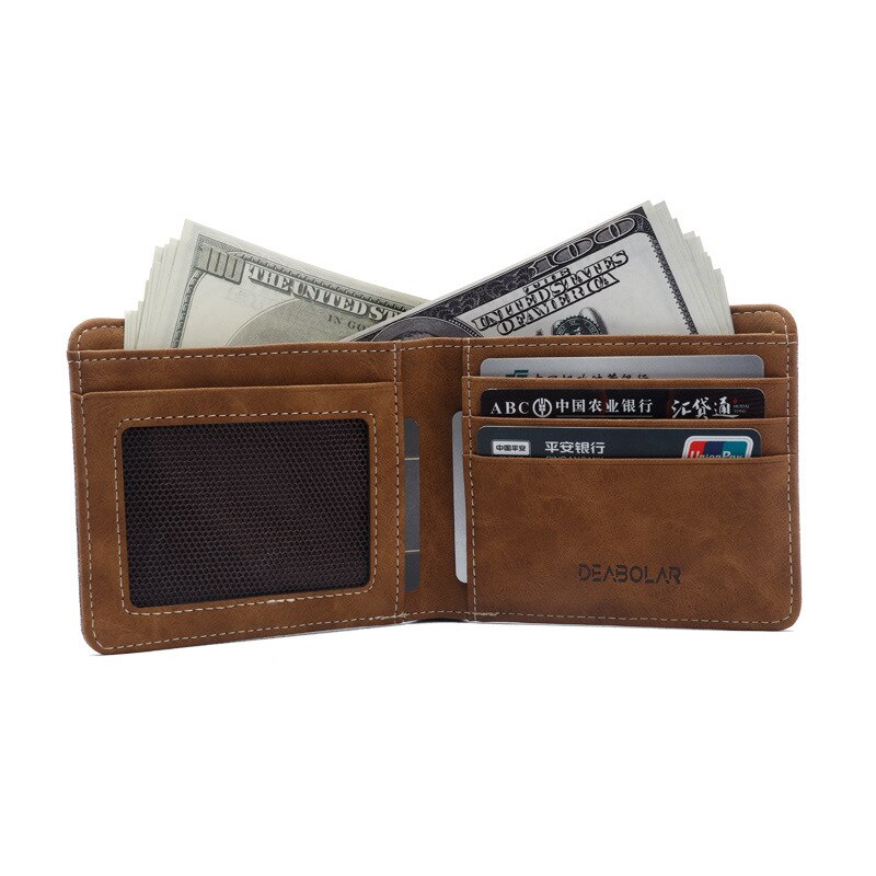 Cowboy Canvas Business Vintage Korean Version Wallet