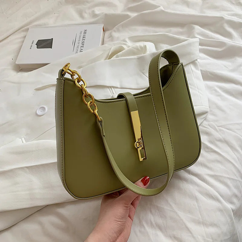 Top Quality Luxury Brand Designer Leather Underarm
