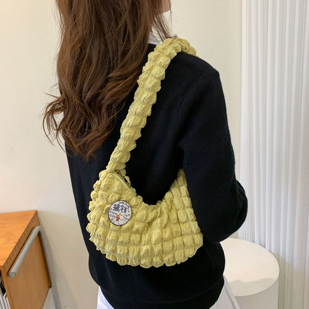 Cute Soft Cloud Bubbles Casual Underarm Bag