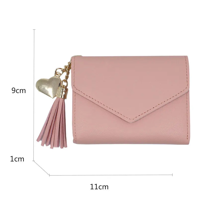 Name Customized Mini Cute Tassel Pendant Wallets