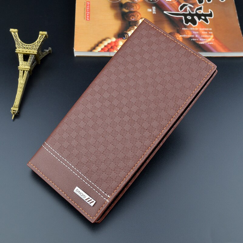 Fashion PU Leather Long Business Multi-card Wallet