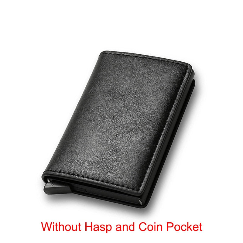 Business Carbon Fiber Rfid Card Holder Wallets