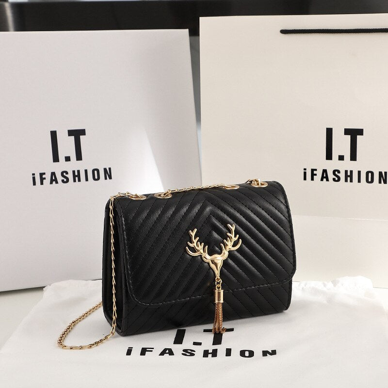 Fashion Luxury Designer Flat Base Bag