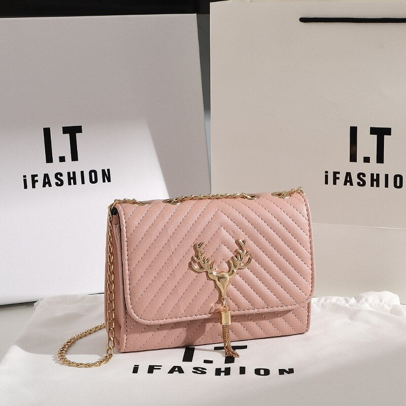 Fashion Luxury Designer Flat Base Bag